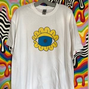 flower eye shirt!